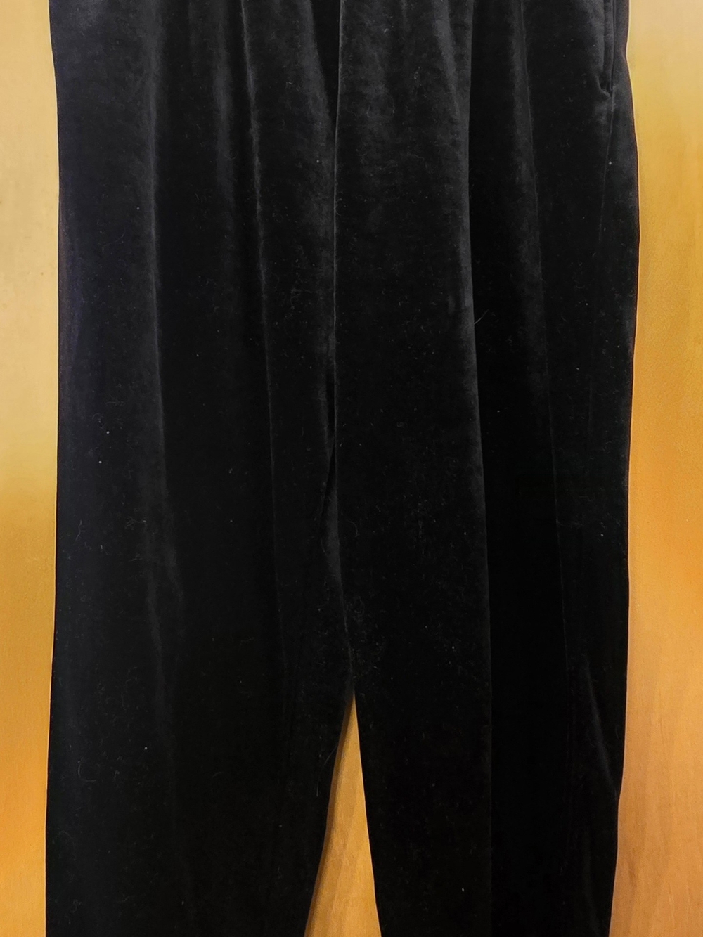 Velvet Sport Black Straight-Leg  Pants (Large)